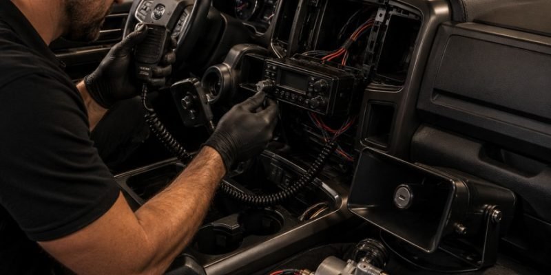 CB Radio, PA Systems & Train Horn Installation