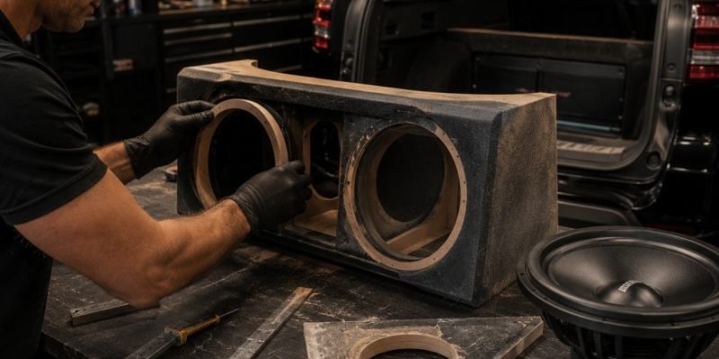 Custom Speaker & Subwoofer Box Fabrication